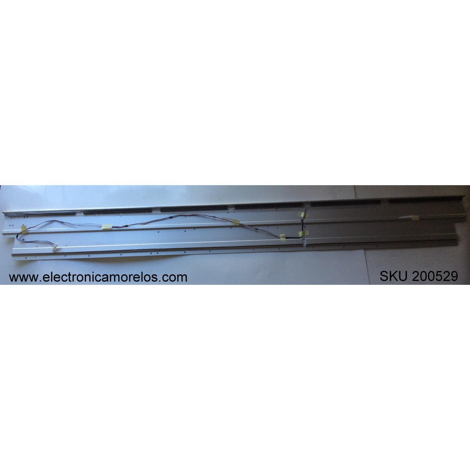 KIT DE LED PARA TV / SAHRP LK600D3LA65 / A0370 / MODELO KDL-60NX801
